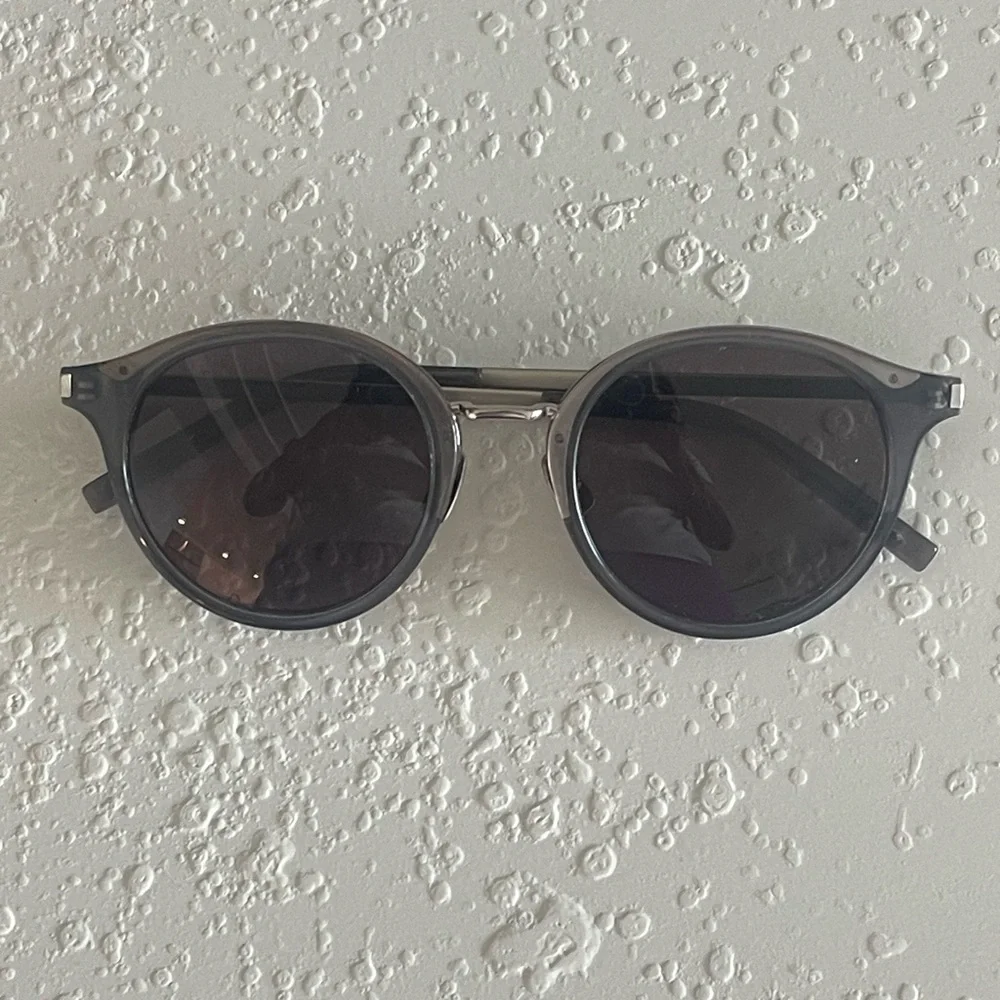 Saint Laurent gray sunglasses